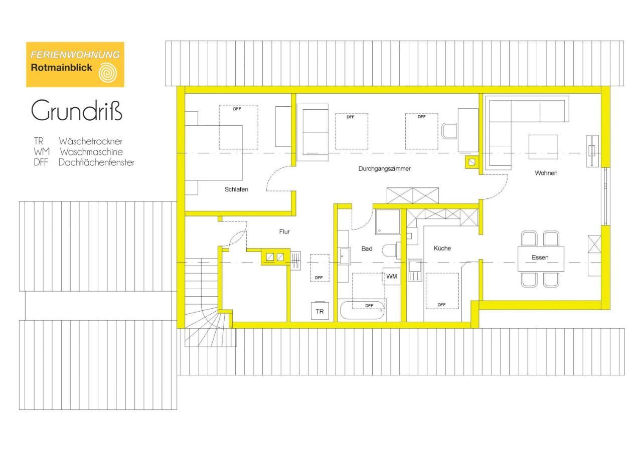 Ferienwohnung Rotmainblick Heinersreuth Luaran gambar